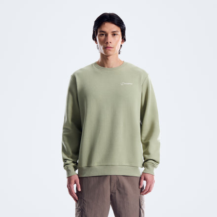 Men's Logo Crew Sweater - Green