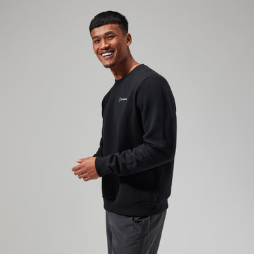 Men's Logo Crew - Black