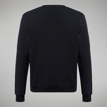 Men's Logo Crew - Black