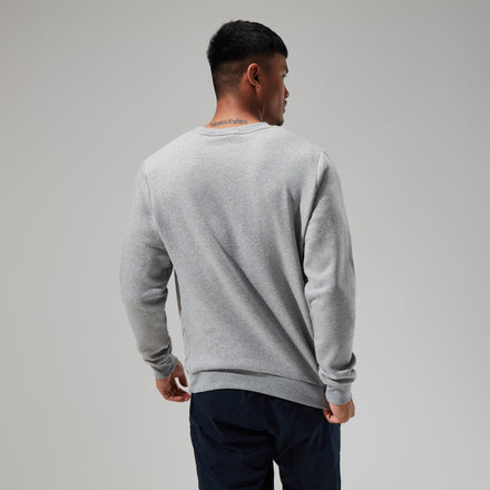 Men's Logo Crew - Dark Grey