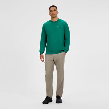 Men's Logo Crew Sweater - Green