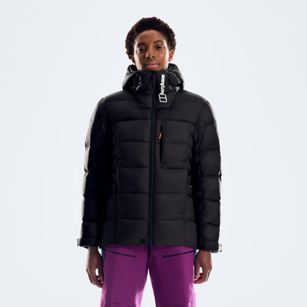 Women's MTN Arete Ultra Down Hoody - Jet Black