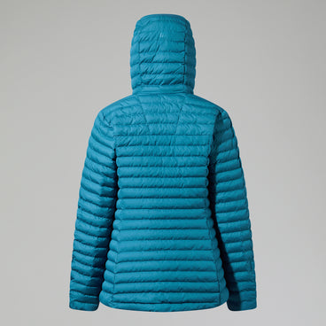 Women's Nula Hooded Maternity 2in1 Jacket - Turquoise