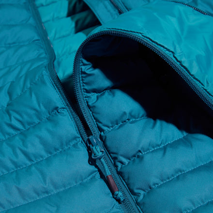 Women's Nula Hooded Maternity 2in1 Jacket - Turquoise