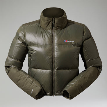 Women's Arkos Reflect Crop Down Jacket - Green