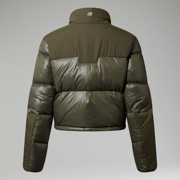 Women's Arkos Reflect Crop Down Jacket - Green