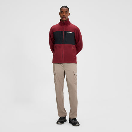Men's Prism Guide InterActive Polartec Fleece Jacket - Red/Black
