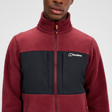 Men's Prism Guide InterActive Polartec Fleece Jacket - Red/Black