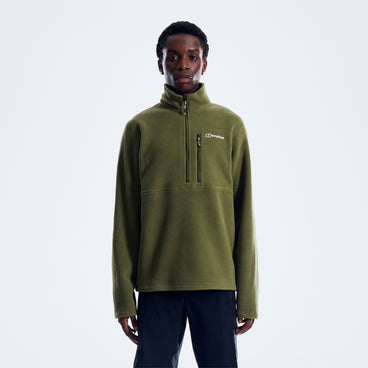 Men's Prism Half Zip Polartec Fleece - Green