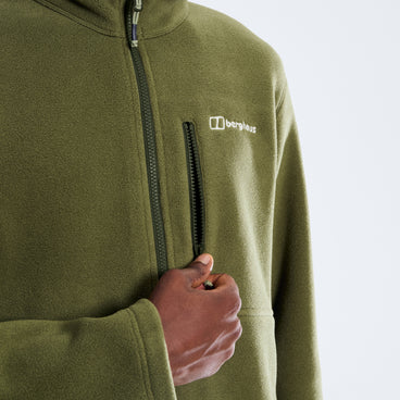 Men's Prism Half Zip Polartec Fleece - Green