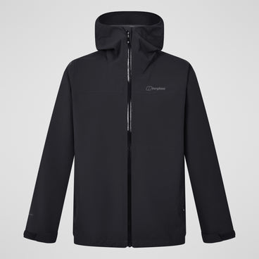 Men's Arnaby Hooded Waterproof Jacket - Black