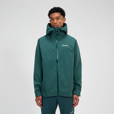 Men's Arnaby Hooded Waterproof Jacket - Green