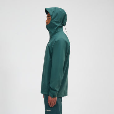 Men's Arnaby Hooded Waterproof Jacket - Green