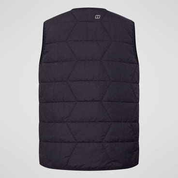Women's Netherdene Quilted Vest - Black