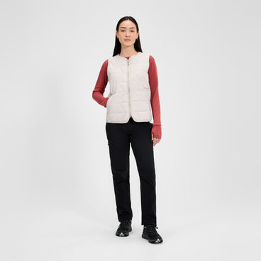 Women's Netherdene Quilted Vest - Grey