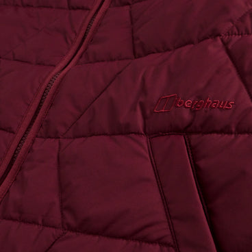 Women's Netherdene Quilted Jacket - Red