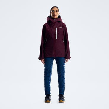 Women's Ridge-Seeker Waterproof Jacket - Dark Purple