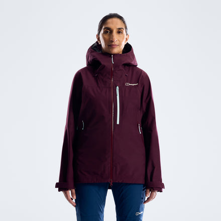 Women's Ridge-Seeker Waterproof Jacket - Dark Purple