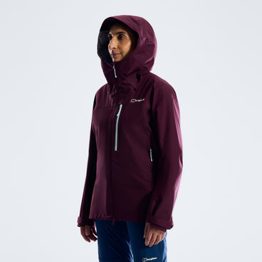 Women's Ridge-Seeker Waterproof Jacket - Dark Purple