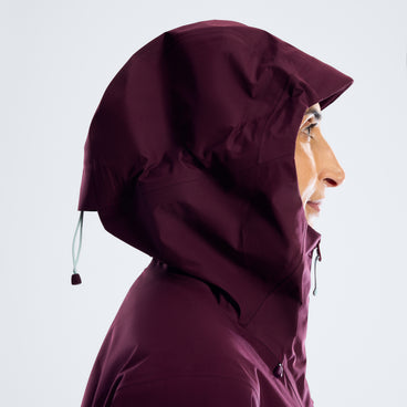 Women's Ridge-Seeker Waterproof Jacket - Dark Purple