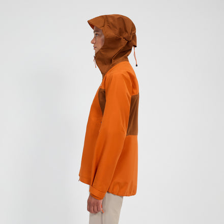 Women's Ridge-Seeker Gore-Tex Waterproof Jacket - Orange/Brown