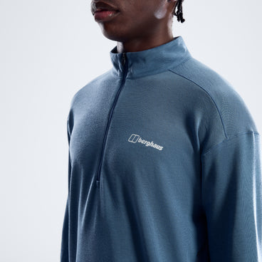 Men's Ivyhill Half Zip Top - Dark Blue