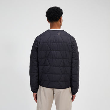 Men's Netherdene Quilted Insulated Jacket - Black