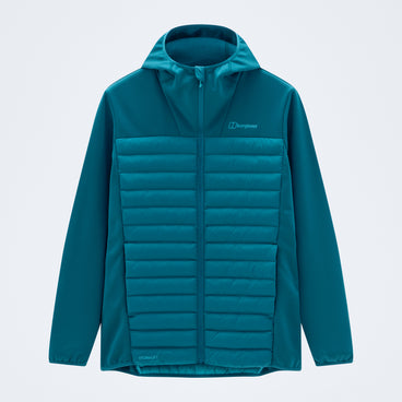 Men's Vaskye Hybrid Hooded Insulated Jacket - Blue