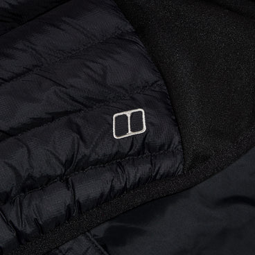 Men's Vaskye Hybrid Hooded Insulated Jacket - Black