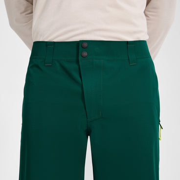 Men's Ridge-Seeker Waterproof Pant Black - Green/Black