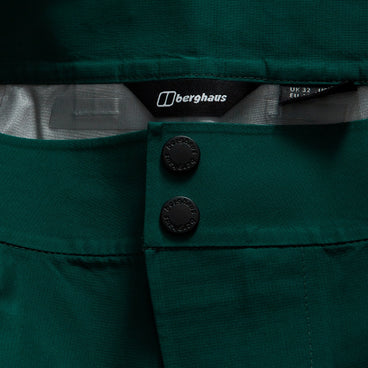 Men's Ridge-Seeker Waterproof Pant Black - Green/Black