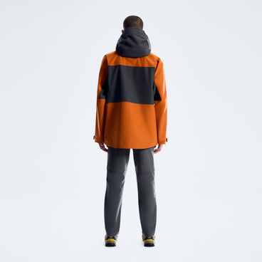 Men's Ridge-Seeker Waterproof Jacket - Orange/Black