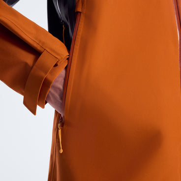 Men's Ridge-Seeker Waterproof Jacket - Orange/Black