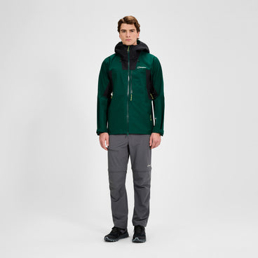 Men's Ridge-Seeker Waterproof Jacket - Green/Black