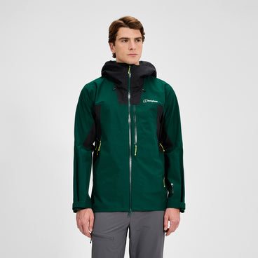 Men's Ridge-Seeker Waterproof Jacket - Green/Black