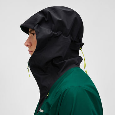 Men's Ridge-Seeker Waterproof Jacket - Green/Black