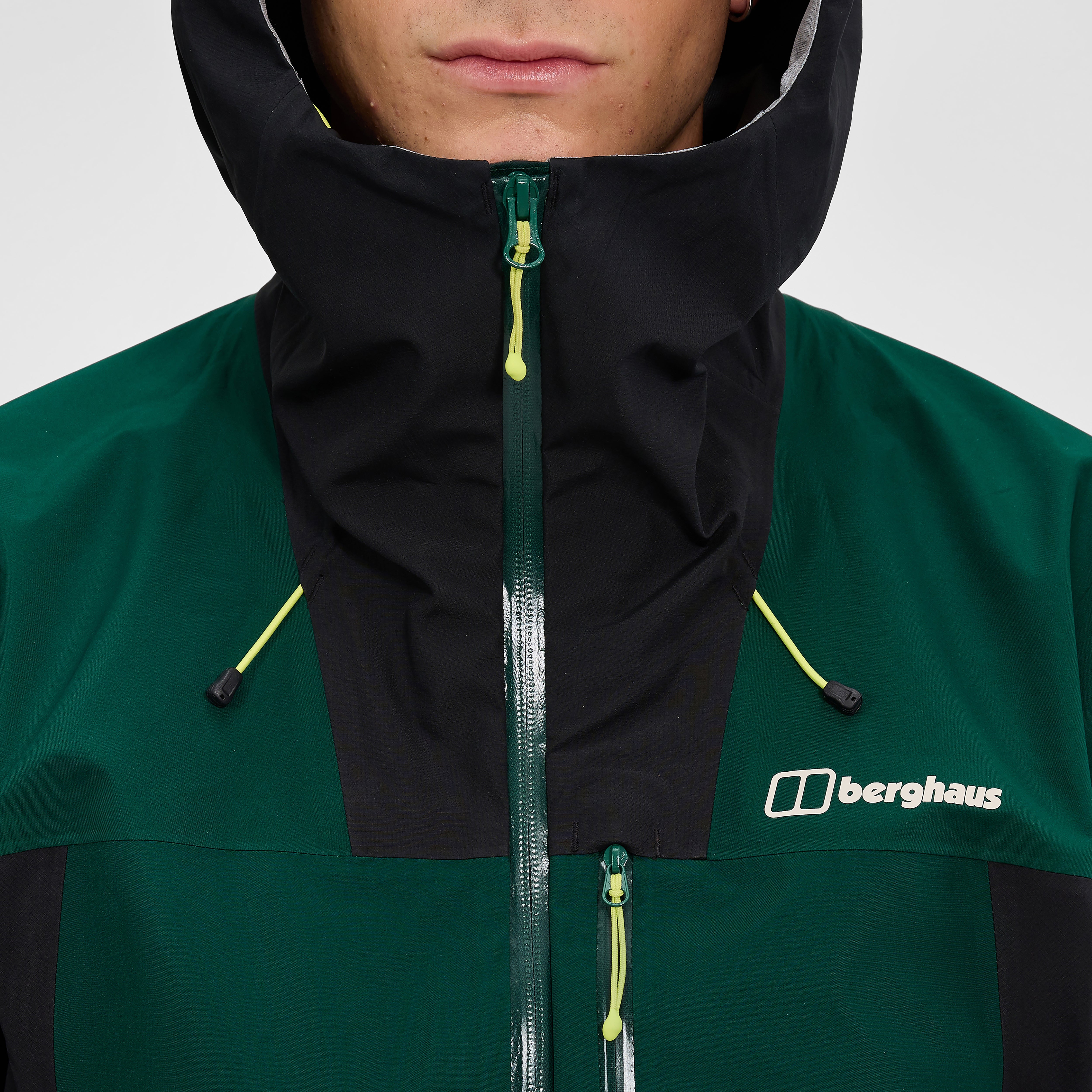 Men's Ridge-Seeker Waterproof Jacket - Green/Black | Berghaus