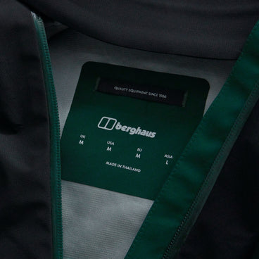 Men's Ridge-Seeker Waterproof Jacket - Green/Black