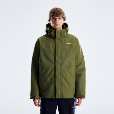 Men's Hillwalker 2.0 Gemini Gore-Tex Waterproof 3in1 Jacket - Cheviot Green/Zephyr