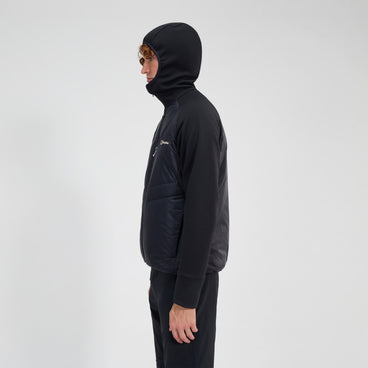 Men's Trawden Hybrid Hooded Jacket - Black