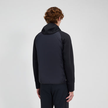 Men's Trawden Hybrid Hooded Jacket - Black