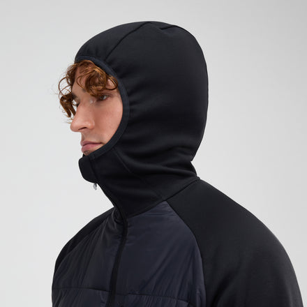 Men's Trawden Hybrid Hooded Jacket - Black