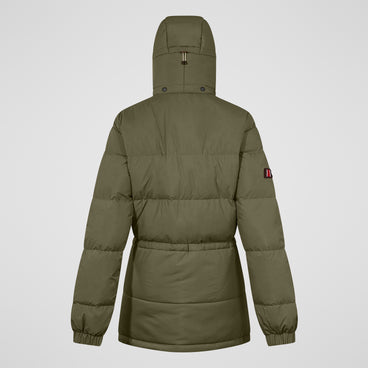 Unisex Lumley Down Jacket - Green/Grey