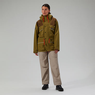 Unisex Trango Gore-Tex Waterproof Jacket - Green/Brown