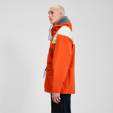 Unisex Trango Gore-Tex Waterproof Jacket - Orange/Grey