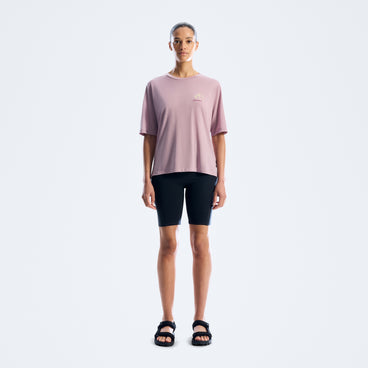 Women's Coneflower Short Sleeve Tee - Purple