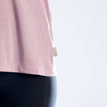 Women's Coneflower Short Sleeve Tee - Purple