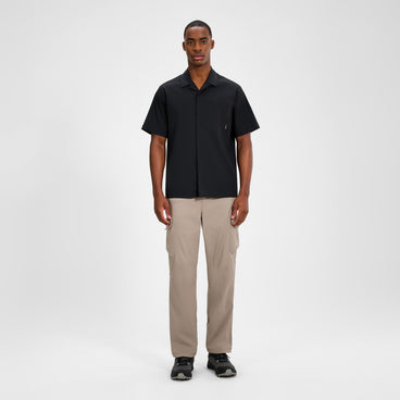 Men's Explorer Short Sleeve Overshirt - Black