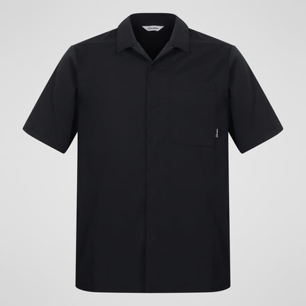 Men's Explorer Short Sleeve Overshirt - Black