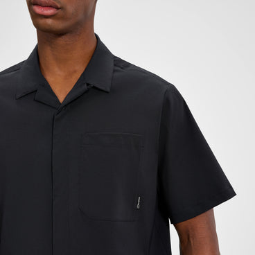Men's Explorer Short Sleeve Overshirt - Black